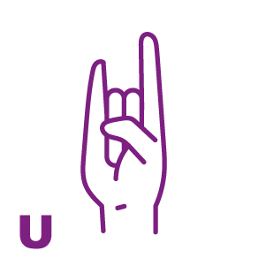 U